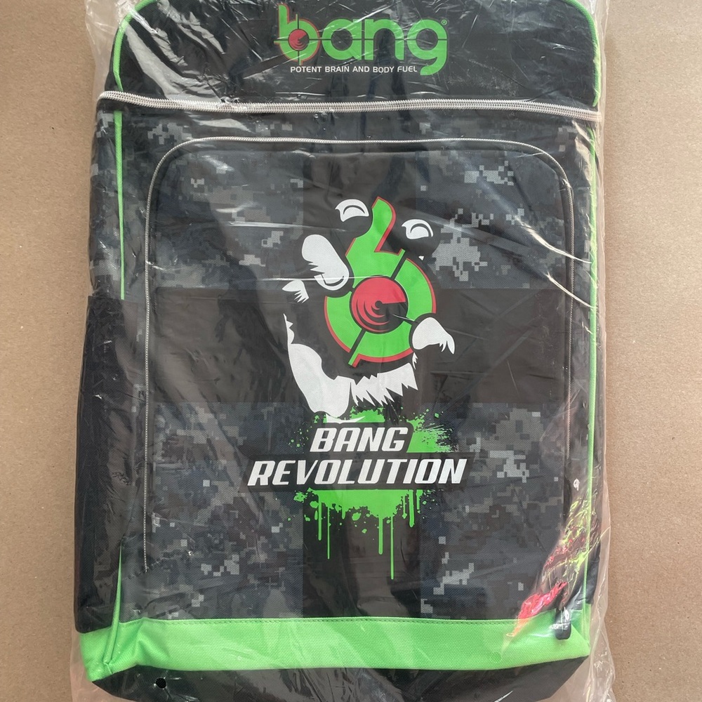 Bang Revolution Kids Backpack - Black and Green